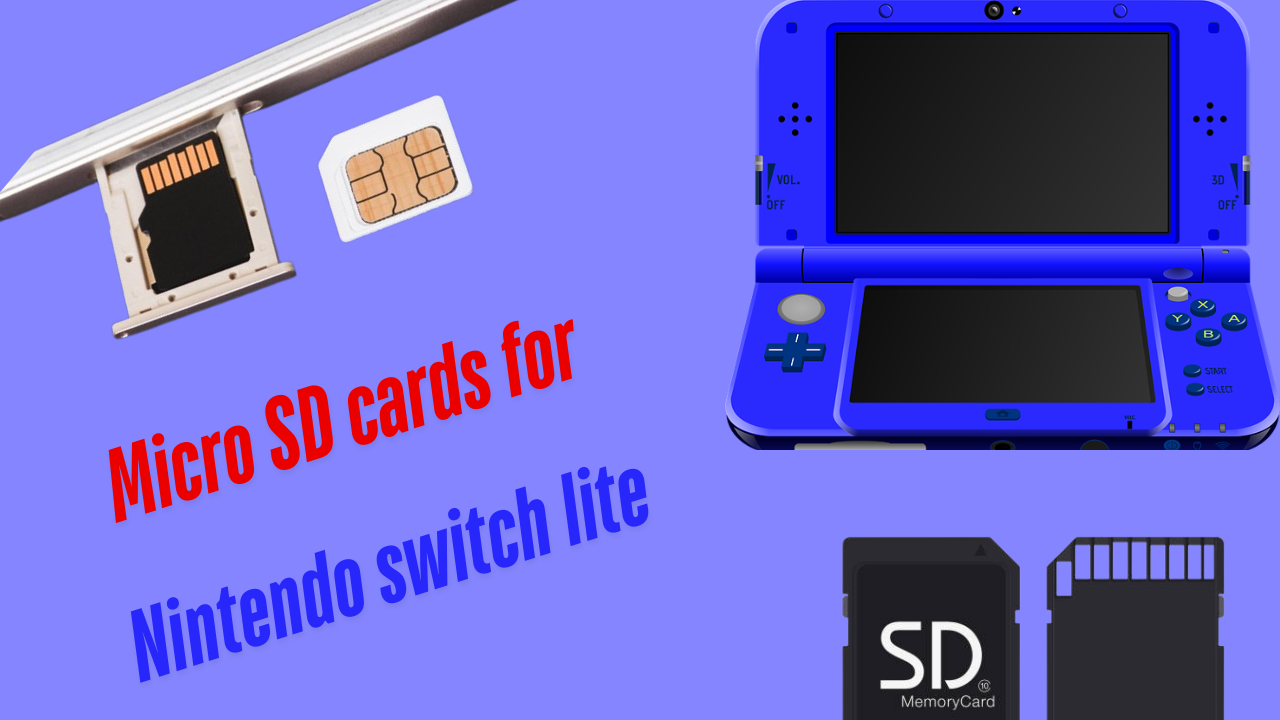 Micro SD Cards for Nintendo Switch Lite