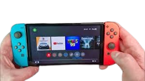 Nintendo Switch oled with white Joy con