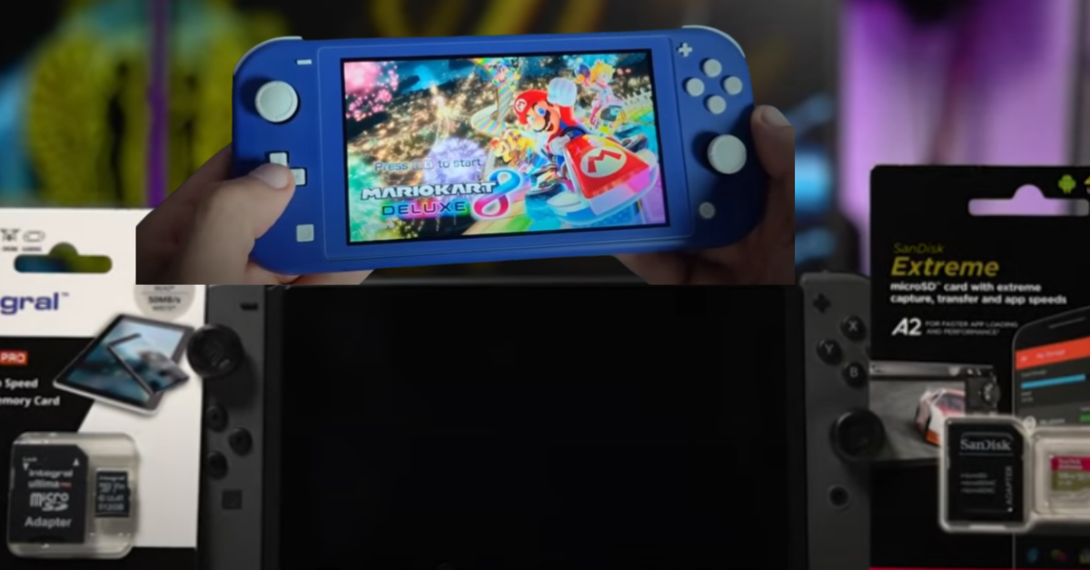 Nintendo Switch Lite SD Card Max Size