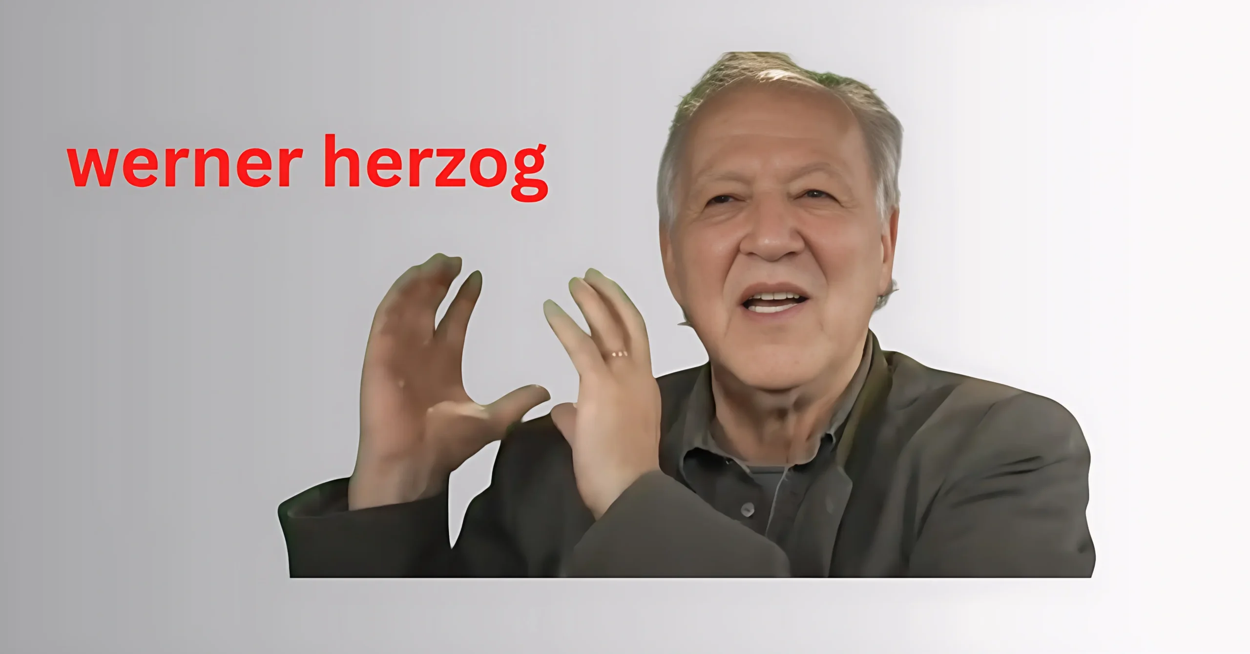 Werner Herzog slams AI art as "soulless"