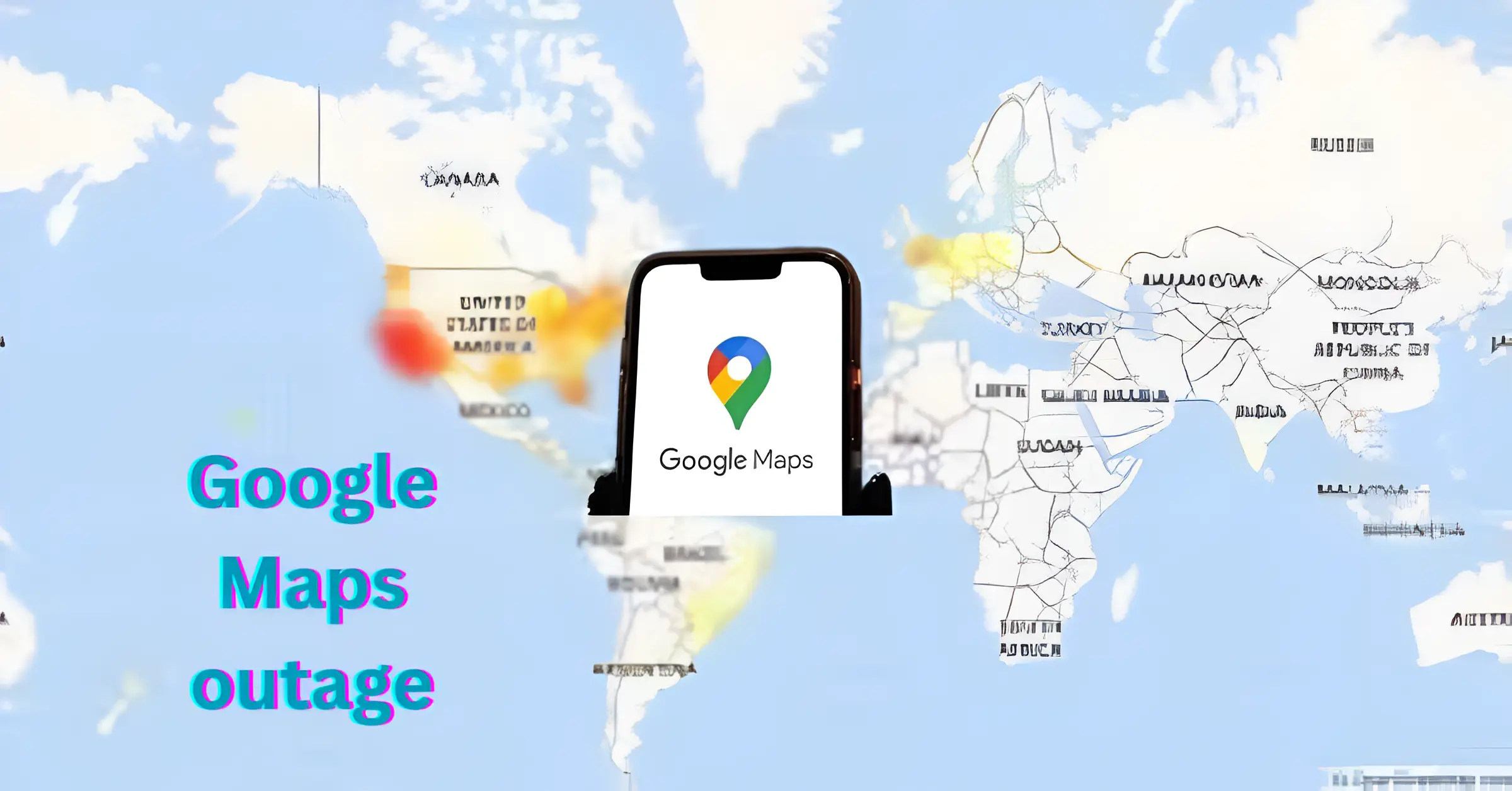 Google Maps outage