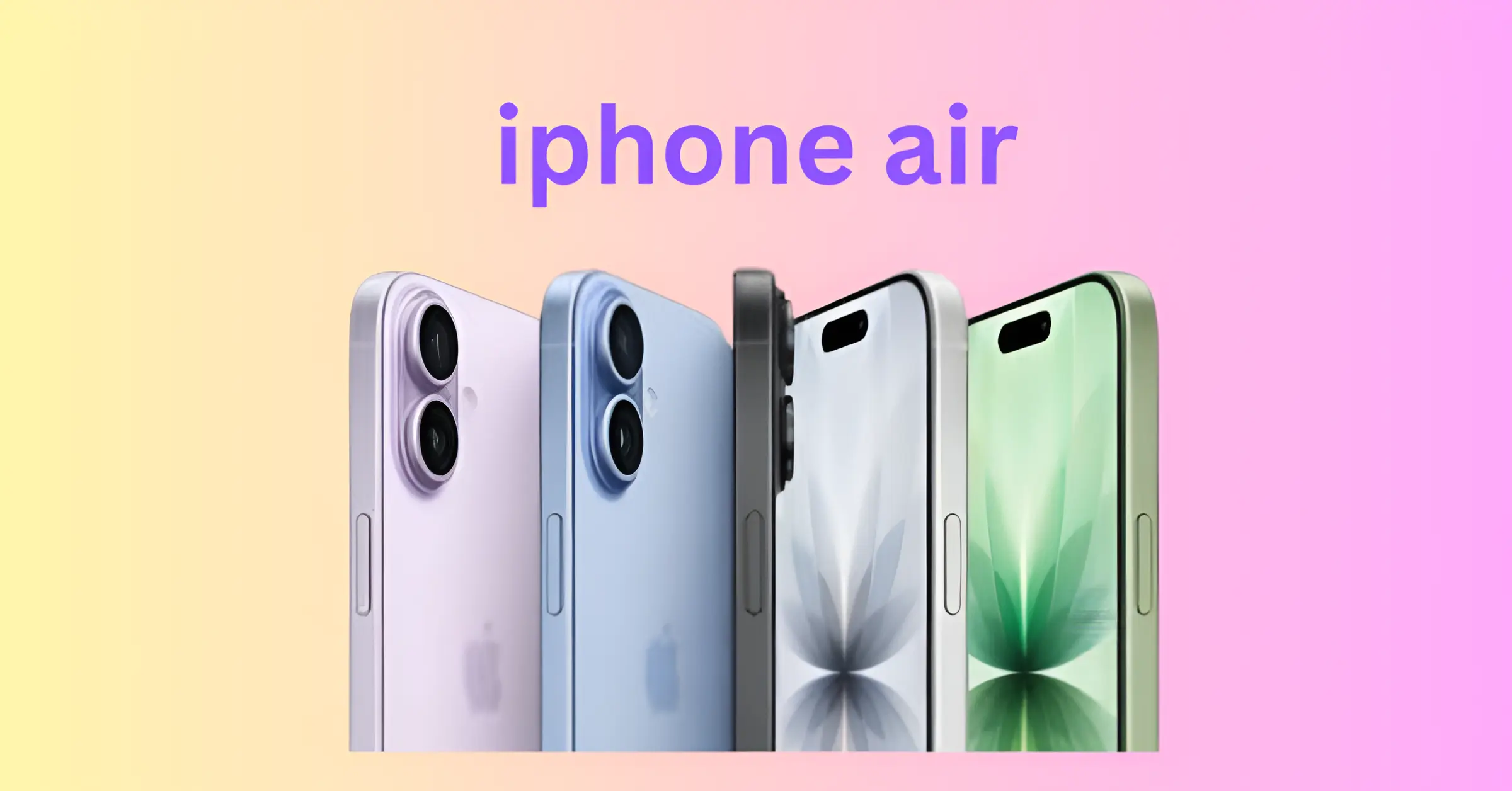 iPhone Air features