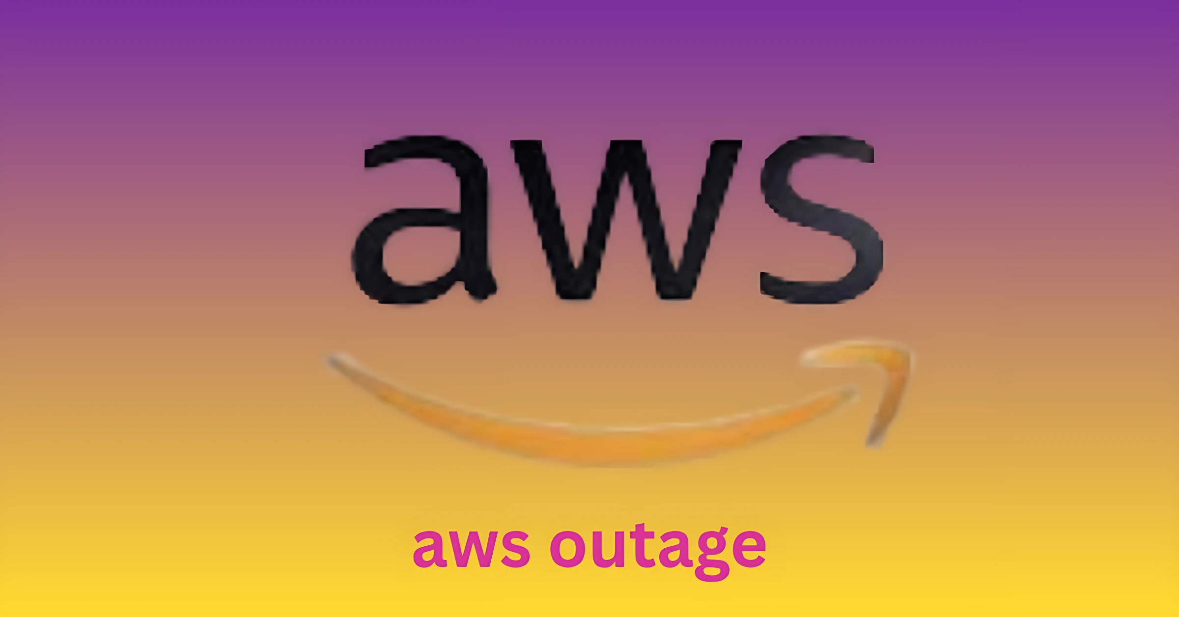The AWS outage brought the internet to a halt