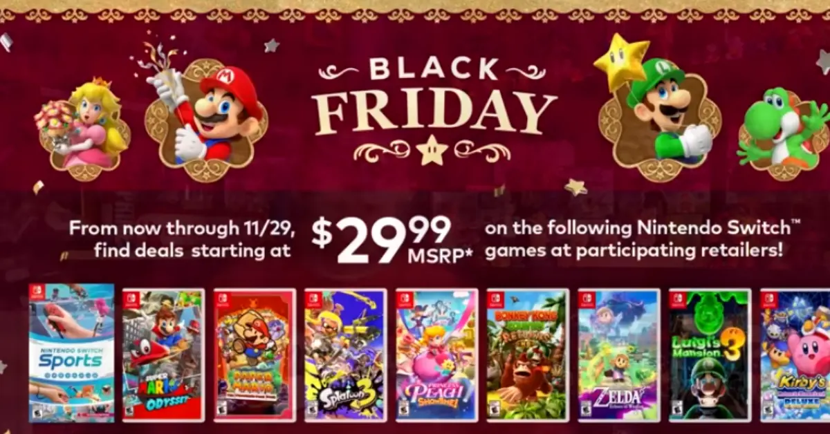 Best Nintendo Switch Black Friday Deals