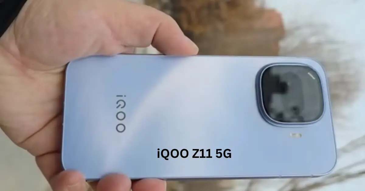 The iQOO Z11 5G is launching with a 9,020 mAh battery.
